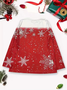 Women Christmas Snowman Long Sleeve Tee T-shirt Crew Neck Printing Casual Spring/Fall Graphic Tee Top
