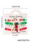Christmas Polymer Clay Bracelet Christmas Colorful Santa Claus Snowflake Snowman Bracelet Christmas Bracelet Set
