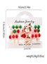 Christmas Polymer Clay Bracelet Christmas Colorful Santa Claus Snowflake Snowman Bracelet Christmas Bracelet Set