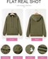 Women Floral Hoodie Jacquard Casual Spring/Fall Long Sleeve Sweatshirt