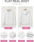 Women Floral Hoodie Jacquard Casual Spring/Fall Long Sleeve Sweatshirt