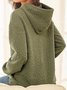 Women Floral Hoodie Jacquard Casual Spring/Fall Long Sleeve Sweatshirt