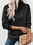Women Floral Hoodie Jacquard Casual Spring/Fall Long Sleeve Sweatshirt