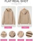 Women Floral Hoodie Jacquard Casual Spring/Fall Long Sleeve Sweatshirt