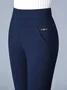 Women Plain Casual All Season Long Leggings