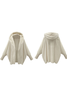 Women's Plain Winter Outerwear Dolman Sleeve Casual Split Joint Mid-long Lapel Collar Overcoat