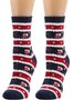 Women's Christmas Socks Autumn And Winter Fur Socks Santa Claus Elk Christmas Tree Snowman Snowflake Striped Gift Mid-tube Christmas Socks