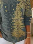 Women Christmas Printing Spring/Fall Casual Long Sleeve Crew Neck Sweater