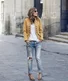 Women Spring/Fall Outerwear Vintage Split Joint Plain Long Sleeve Shawl Collar Jacket