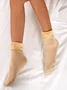 Women's Warm Heat-retaining And Cold-resistant Snow Socks -20°c Fleece-lined Thickened Floor Socks Autumn And Winter Cold-proof Self-heating Flesh-colored Mid-calf Socks