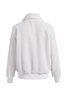 Women Spring/Fall Outerwear Casual Split Joint Plain Long Sleeve Shawl Collar Jacket