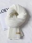 Versatile Korean Style Knitted Wool Christmas Red New Winter High-end New Year Gift Couple Scarf