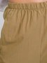 Women Cotton Pants Spring Summer Casual Pants