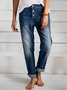 Casual Pockets Jeans