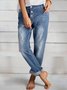 Casual Pockets Jeans