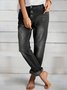 Casual Pockets Jeans