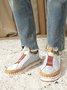 Slide Hollow-Out Round Toe Casual Women Sneakers
