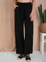 Black Shift Casual Pants