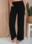 Black Shift Casual Pants