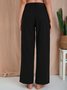 Black Shift Casual Pants