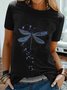JFN Round Neck Dandelion Casual T-Shirt/Tee