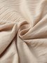 Casual Plain Pockets Linen Pants