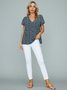 JFN Solid Basic Lace Casual Pants