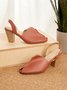 JFN  Women's Elegant Casual Peep Toe Sandals