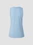 JFN V Neck Solid Basic Top