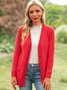 Women Long Sleeve Cotton-blend Cardigans Outerwears