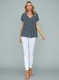 JFN Solid Basic Lace Casual Pants