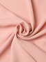 Crew Neck Black Women Summer Dresses Shift Daily Casual Plain Dresses