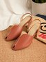 JFN  Women's Elegant Casual Peep Toe Sandals