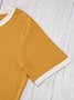 Dragon-fly Print Short Sleeve Crew Neck Modal T-Shirts