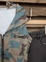 Camouflage Casual Pockets Tops