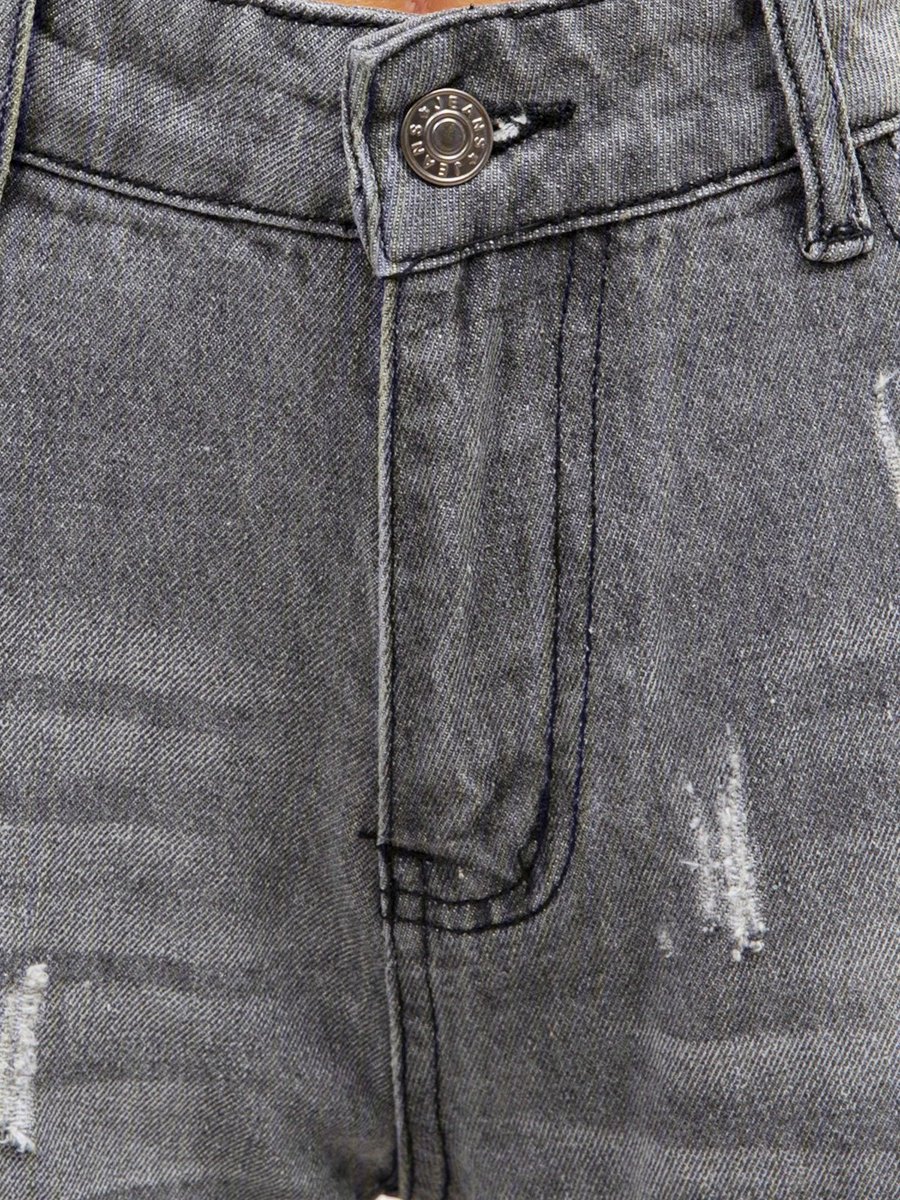Cotton Pockets Solid Pants - JustFashionNow.com