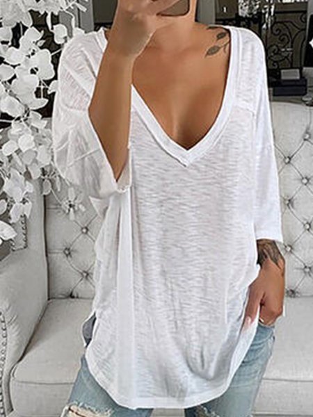 white cotton shift
