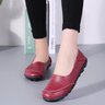 Slip On Leather Daily Casual Flats