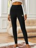 Casual Fleece Lined Leggings Leggings High Waist Athletic Leggings Tummy Control Stretch Workout Yoga Leggings