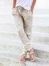 JFN Solid Casual Pants