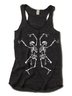 Black Cotton-Blend Sleeveless Shirts & Tops
