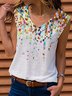 Abstract Printed Top