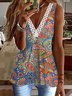 Discount! Ladies Vacation Paisley Knit Tanks & Camis