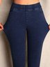 Casual Elastic Pullover Stretch Jeans