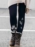 Floral Regular Fit Leggings