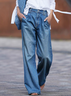 JFN Loose Casual Wide Leg Jeans