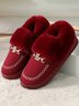 Metal Plush Warm Home Shoes Snow Shoes