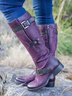 All Season Daily Flat Heel Boots