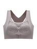 Comfortable and Soft Front Open Button Push Up Underwear Plus Size