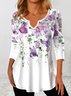 Butterfly Loose Knitted Casual T-Shirt